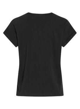 T-shirt Vila Colby Schwarz für Damen