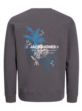 Pullover Jack and Jones Hawaii Dunkelgrau für Herren