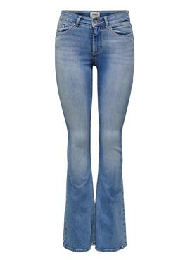 Only Blush Jeans in Blau für Damen.