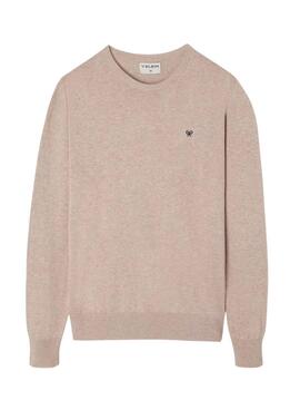 Pullover Silbon beige Jersey für Herren