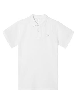 Polo Silbon Basc Weiß für Herren.