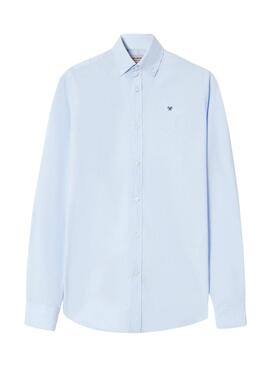 Hemd Silbon Oxford blau für Herren