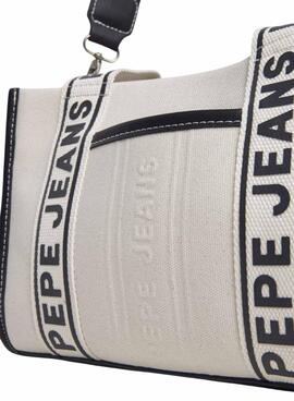 Tasche Pepe Jeans Zadie Merit beige für Damen