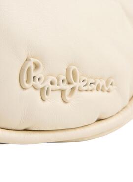 Tasche Pepe Jeans Nadine Softy beige für Damen.