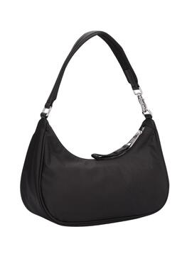 Handtasche Tommy Jeans Iconic Shoulder schwarz für Damen