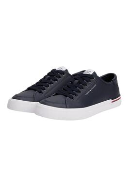 Turnschuhe Tommy Hilfiger Core Corporate Marine für Herren.