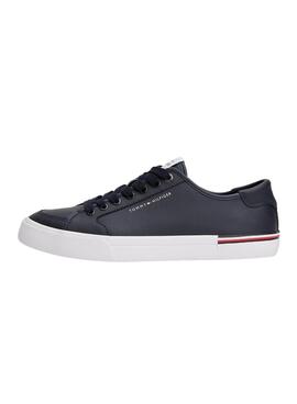 Turnschuhe Tommy Hilfiger Core Corporate Marine für Herren.