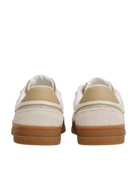 Turnschuhe Tommy Jeans The Greenwich Mix beige für Damen