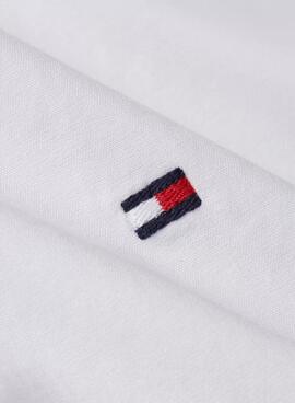 Weißes Tommy Hilfiger Core Flex Hemd für Herren.