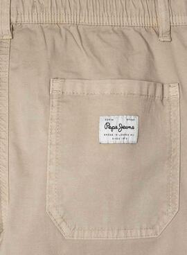 Hose Pepe Jeans Junior in beige für Jungen