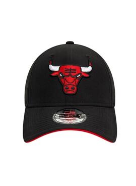 Kappe New Era Chicago Bulls schwarz