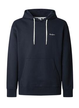 Sweatshirt Pepe Jeans Essential Marineblau für Herren.