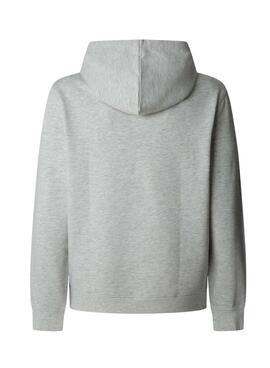 Sudadera Pepe Jeans Duke Hoodie grau für Herren.