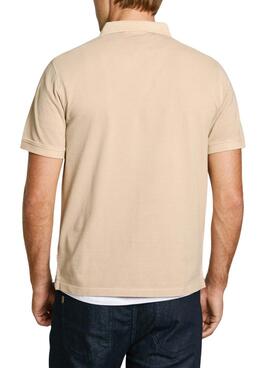 Poloshirt Pepe Jeans New Oliver beige für Herren