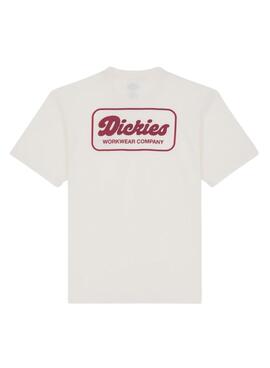 T-Shirt Dickies Lewistown beige für Herren