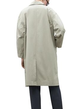 Ecoalf Stong Trenchcoat in Beige für Damen