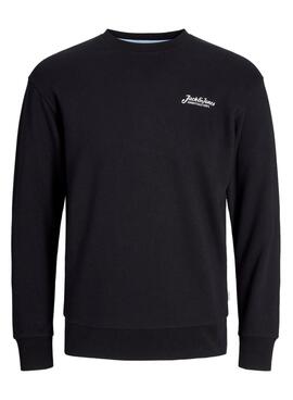 Sweatshirt Jack and Jones Beau Schwarz für Herren