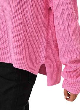 Pullover Only rosa Lluna Jersey für Damen.