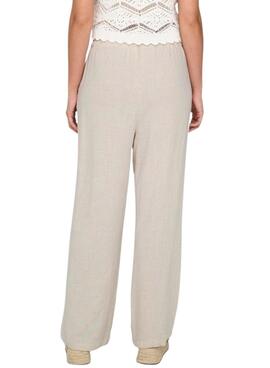 Hose Only Siesta beige für Damen