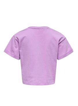 T-shirt Only Kids Gleona in Rosa für Mädchen