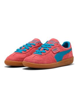 Turnschuhe Puma Palermo rot für Damen