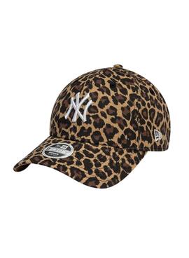 Kappe New Era Leopard braun für Damen