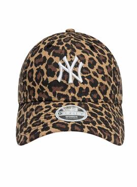Kappe New Era Leopard braun für Damen