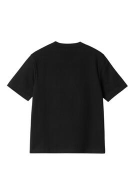 Damen T-Shirt Carhartt Luca in Schwarz