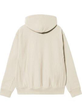 Sweatshirt Carhartt Zip beige für Herren