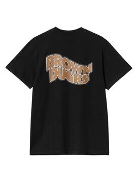 T-Shirt Carhartt Ducks schwarz für Herren