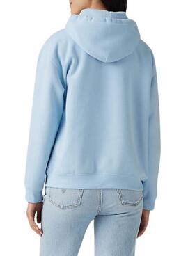 Levis Everyday Hoodie in Blau für Damen.