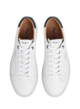 Sneaker Pepe Jeans Joe Basic weiß für Herren