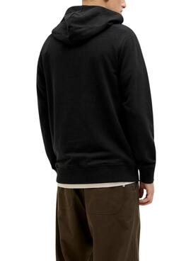 Sweatshirt Jack and Jones Palm schwarz für Herren