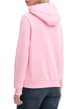 Sweatshirt Tommy Jeans Ess Logo Pink für Damen