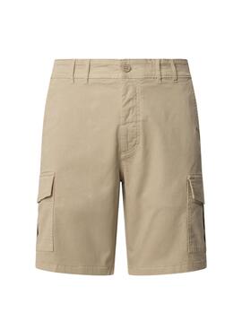 Bermuda Pepe Jeans Saisonale Fracht beige für Herren