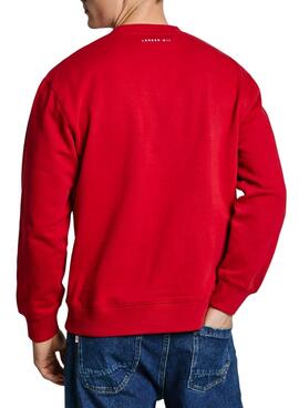 Sweatshirt Pepe Jeans Union rot für Herren