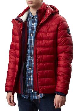 Jacke Napapijri Aerons Hood Rot Für Herren
