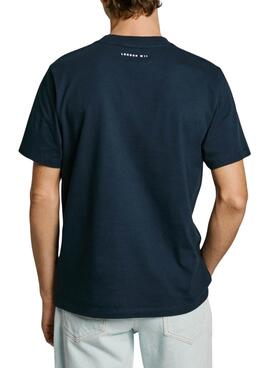 T-Shirt Pepe Jeans Daxton Marine für Herren.