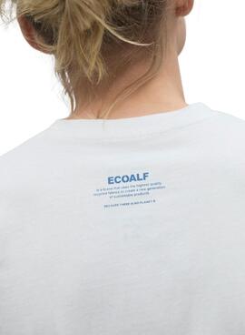 T-Shirt Ecoalf Salce weiß für Damen