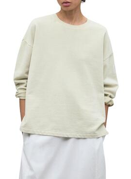 Sweatshirt Ecoalf Sustain beige für Damen