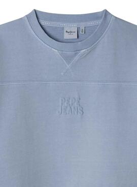 Sudadera Pepe Jeans Charles blau für Jungen.