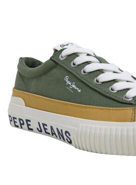 Turnschuhe Pepe Jeans Ben in Grün für Jungen