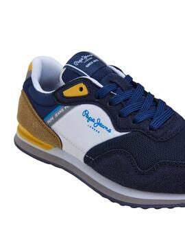 Turnschuhe Pepe Jeans London Life Marine für Jungen.