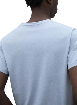 T-Shirt Ecoalf Min blau für Herren