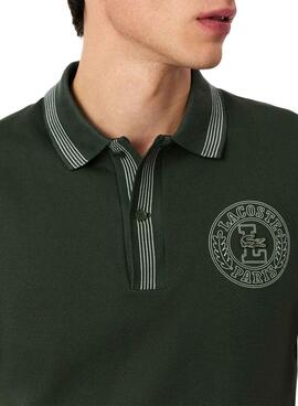 Lacoste L.12.12 Paris Regular Polo in Grün für Herren.