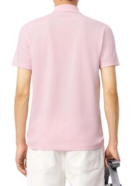 Lacoste Polo in Rosa, Regular für Herren