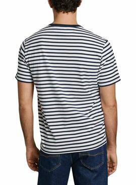 T-Shirt Pepe Jeans Cane marine für Herren.