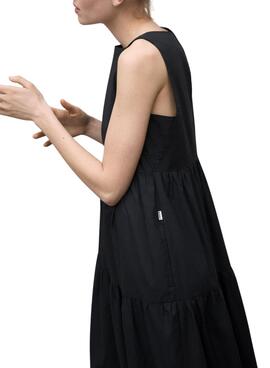 Kleid Ecoalf Bossa Schwarz für Damen.