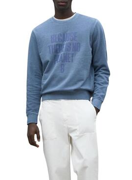 Ecoalf Bardera Herren-Sweatshirt in Blau