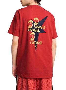 Puma Road To Unity T-Shirt rot für Herren